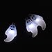 LEVIITEC Solar Halloween Decorations String Lights, 30 LED Waterproof Cute Ghost LED Holiday Lights for Outdoor Decor, 8 Modes Steady/Flickering Lights [Light Sensor] 19.7ft Cool White