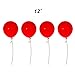 (100 Pack)12 Inch Thicken Round Latex Balloons -red Balloons, Creative Balloons for Party Supplies and Decorations, Birthday Balloon Arch Supplies Events Christmas Party. Loritada
