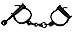 ITDC Replica Colonial Or Pirate Handcuffs, Iron Jailor