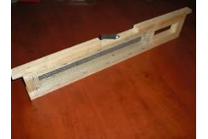 LXPVSA Queen Introduction Frame for 8 or 10 Frame Bee Hive, a simple and effective method to introduce a new queen into a bee hive