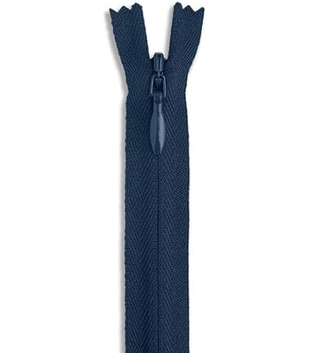 その他 TEN NYLON ZIP NAVY L YKK® #10 Navy Separating Molded Tooth Zipper (Metal Single Pull