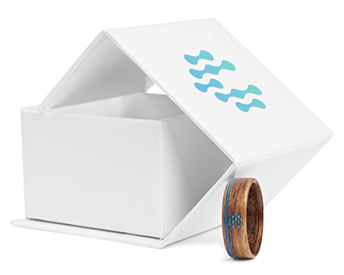 CNICK-NFC-Smart-Ring-for-Door-Access-and-NFC-Enabled-Mobile-Devices-Wooden-Fashionable-Ring-with-1356-MHz-RFID-Chip