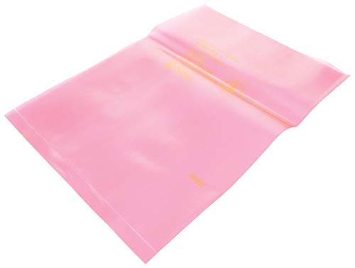 MULTICOMP PRO Pink Anti-Static ESD-Safe Bag – Heat Sealable, 305 x 355mm, Pack of 100