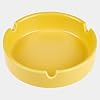 Tafelasbak keramiek geel – Cigless – asbak – 10cm x 3cm – tafel asbak – asbakje