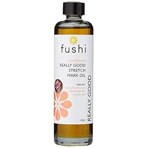 Fushi Really Good Stretch mark Oil 100ml | Best for Stretch Marks, Scars, Dehydrated Skin & Uneven Skin Tone | Unfragranced Natural Formulation | Triple Strength Indian Tulsi |Ethical & Vegan