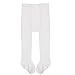 EasonJ Newborn Baby Girls Tights Toddler Kids Clothing Kintting Stockings Children Pantyhose(0-9 months, Off-White)