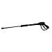 Yard Force 1109815 +1102805A 3600PSI Universal Pressure Washer Spray Gun Trigger and Wand, Black