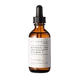 MATRIXYL 3000 + ARGIRELINE Peptide + Vitamin C 2 oz Serum with Organic Hyaluronic Acid, Reduce Sun Spots, Wrinkles, Our Most Powerful Triple Combination ASTERWOOD NATURALS Bottle