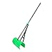 Amazing Rake Back Saving Garden Rake ― Leaf Rakes for Gardening ― Leaf Picker Upper ― Heavy Duty Leaves Claw & Rakes Lawns Garden Tool ― Easy Leaf & Grass Grabber Without Bending Over ― Green