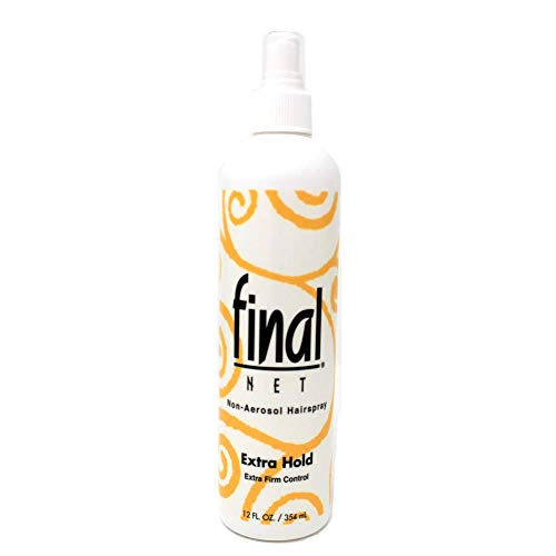 Final Net Non-Aerosol Hairspray Extra Hold 8 Oz (Pack Of 3)