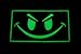 Glow in the Dark Smiley Face PVC Morale Patch