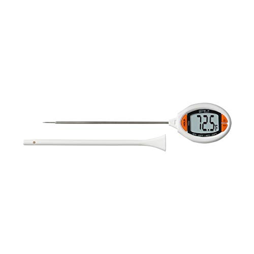 InstaTrack TR002 Digital Slim Kitchen and Meat Thermometer, One Size, White