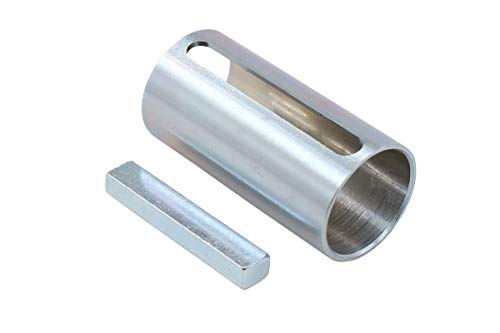 1" to 1 1/8" inch 1/4" Gas Engine Crank Shaft Sleeve Adapter Pulley Bore Reducer Bushing Sheave & Key Predator