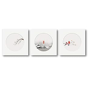 Canvas Wall Art Four Season View...