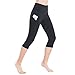 RURING Women's High Waist Yoga Pants Tummy Control 4 Way Stretch Running Pants Workout Leggings