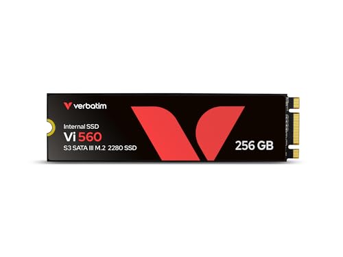 Verbatim Vi560 S3 M.2 SSD-Laufwerk 256GB - Interne Solid State Drive - 3D NAND-Technologie - blau