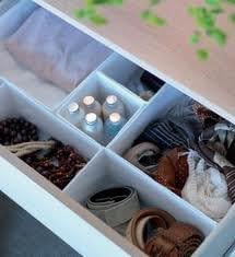 2 X Ikea Set Of 6 Boxes Organiser Keep Your Drawers Tidy White