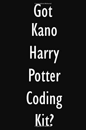 Got Kano Harry Potter Coding Kit?: Kano Harry Potter Coding Kit Diary Journal