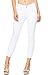 Wax Denim Women's Juniors Ankle Jeans w Rough Ankle Hem