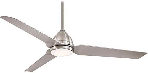 Minka Aire F753l Bnw Protruding Mount 3 Silver Blades Ceiling Fan