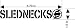 I Have 4 White Vinyl Slednecks Stickers Left Decal Is 2'' X 8'' This Is for One Sticker Only