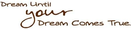 Dream Until Your Dreams Wall Decal