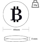 10-Pcs-Bitcoin-Coin-Souvenir-with-Coin-Case-Physical-Bitcoin-Collection-Gold-Plated-Bitcoin-for-Commemoration-Crypto-Currency-Coin-BTC-for-Gift-Gold-Bitcoin-Tokens