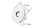 100 Sets 14mm Silver Tone Magnetic Buckle Bag Button Purse Snap Closure Purse Handbag No Tools Required