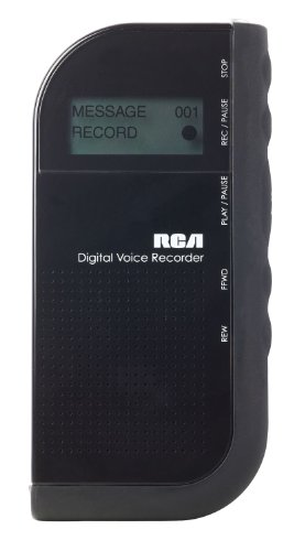 RCA VR4210GB 2GB Digital Voice Recorder - Black