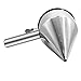 Piston Funnel Stainless Steel Confectionery Funnels with Stand Batter Dispenser Bakery Use Cake Decorating Tool