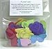 Econobag of 150 Plantable Teeny Wildflower Hearts