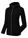 ZSHOW Women's Super Lightweight Packable Windbreaker Contrast Color UV Protect Windproof Jacket With Hood