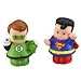 Little People DC Super Friends Green Lantern & Superman Figure Pack
