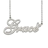 HUAN XUN Stainless Steel Name Necklace Custom Made
