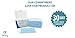 Face Masks Disposable for Kids, Mask Color Blue, Pediatric Dental Soft Earloop Mask 4 Ply Child Face Mask Mouth Cover Procedural Mask 60PCS by RellQ