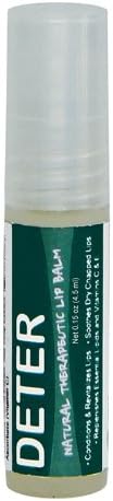Deter Therapeutic Roller Vial Lip Balm, 0.15 oz