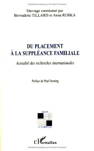 Du placement à la suppléance familiale