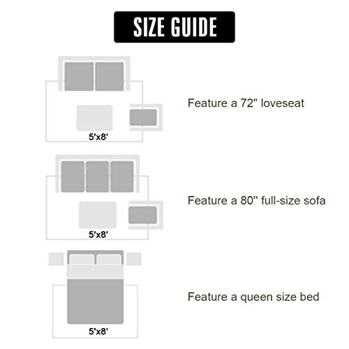 LOCHAS-Luxury-Velvet-Shag-Area-Rug-Mordern-Indoor-Plush-Fluffy-Rugs-Extra-Soft-and-Comfy-Carpet-Geometric-Moroccan-Rugs-for-Bedroom-Living-Room-Girls-Kids-5x8-Feet-BeigeWhite-HS3