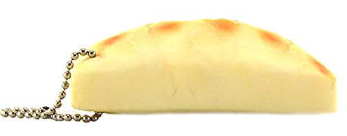 BleuMoo Novel Japan Stretchy Scented Rice Cake Squeeze Decompress Toy Key Chain