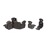uxcell Box Desk Edge Cover Corner Brace Protectors Decorative 25x25mm 20pcs