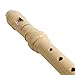 HUAWIND Soprano Descant Recorder German Style 8 Hole Recorder Instrument for Kids With Cleaning Rod, Storage Bag