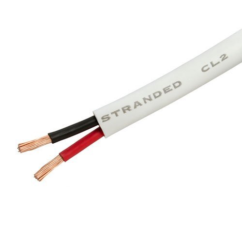 Premium 16/2 awg 100 feet cl2 speaker wire cable - oxyg…