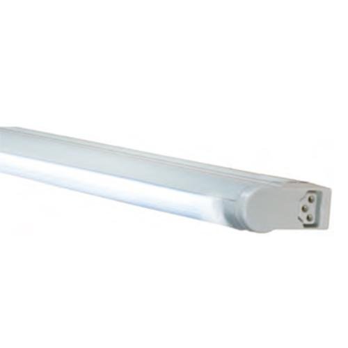Jesco Lighting SG5AHO-39/41-W Sleek Plus Adjustable Grounded 39-Watt High Output T5 Light Fixture, 4100K Color, White Finish
