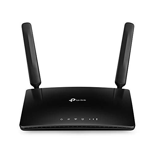 Tp-Link-Router-4G-LTE-WiFi-con-Velocidad-Alta-hasta-1200-Mbps-Alternativas-para-ADSL-Compatible-con-Todos-los-Operadores-Limite-del-Consumo-del-Dato-MR400-Negro-Bureau