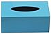 SouvNear Kleenex Tissue Box Cover - 9.5 Inch Pastel Blue Wooden Tissue Paper Dispenser for 160 Count 2-Ply Kleenex Tissues