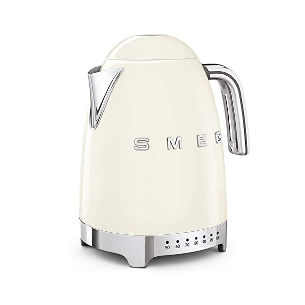 SMEG Jarra eléctrica 1.7L KLF04CREU Europea 220v | Crema - Imagen 4