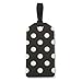 kate spade new york Luggage Tag - Black & Cream Dots