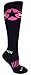 MOXY Socks Black with Hot Pink and Lime American Star Performance Knee-High Socks