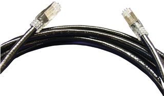 AMPHENOL PCD RJFSFTP5E0152 SFTP ETHERNET CABLE, CAT5E, 5FT, BLACK