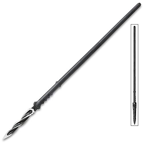 M48 Cyclone Spear with Vortec Sheath - Cast Stainless Steel Blade, Reinforced Nylon Handle - Length 48 7/8"